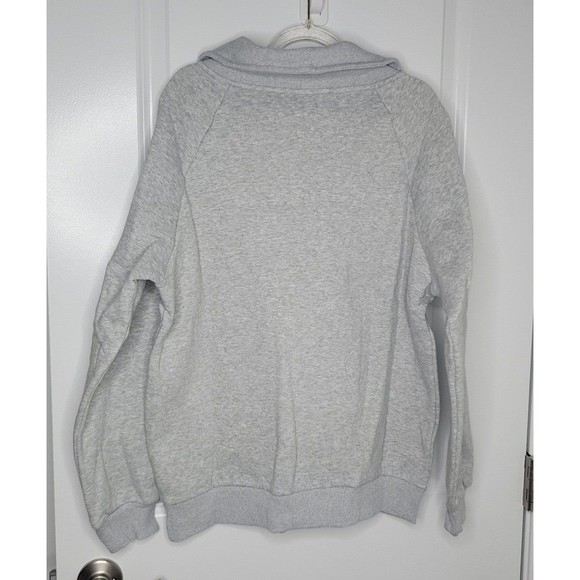 Half zip oversized sweatshirt - Picture 5 of 6